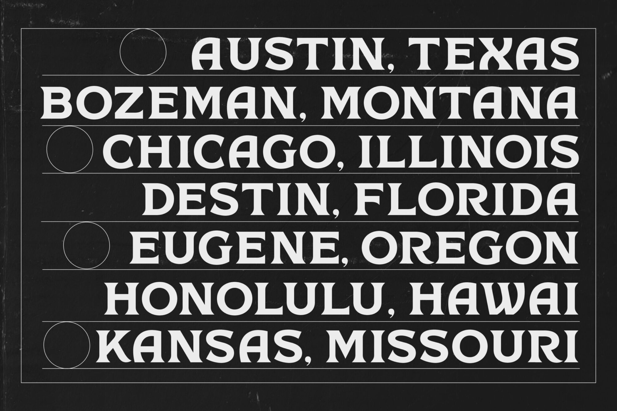 Chrone Display Serif - genetypeco.com